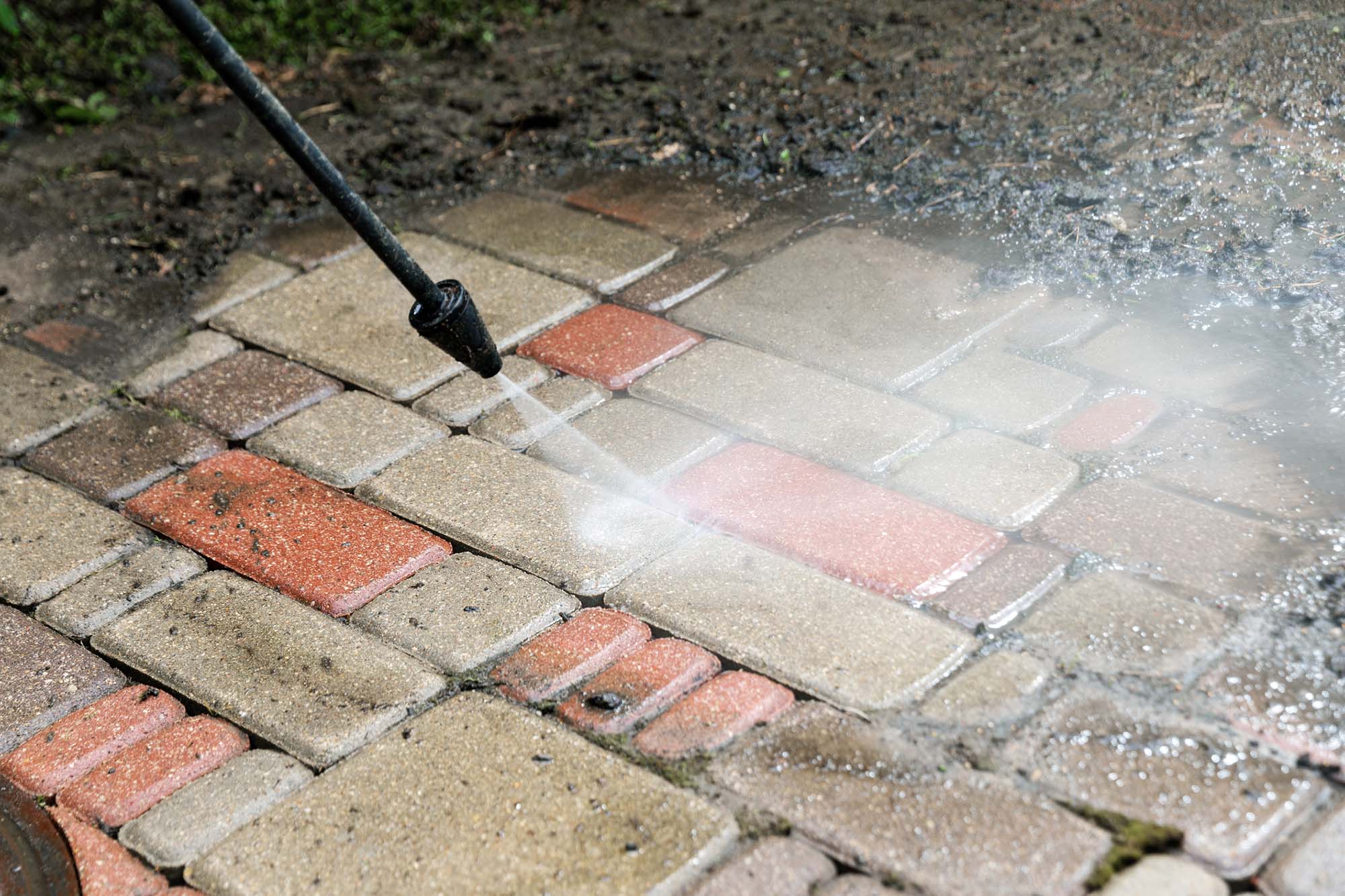 Patio cleaning in Blackburn